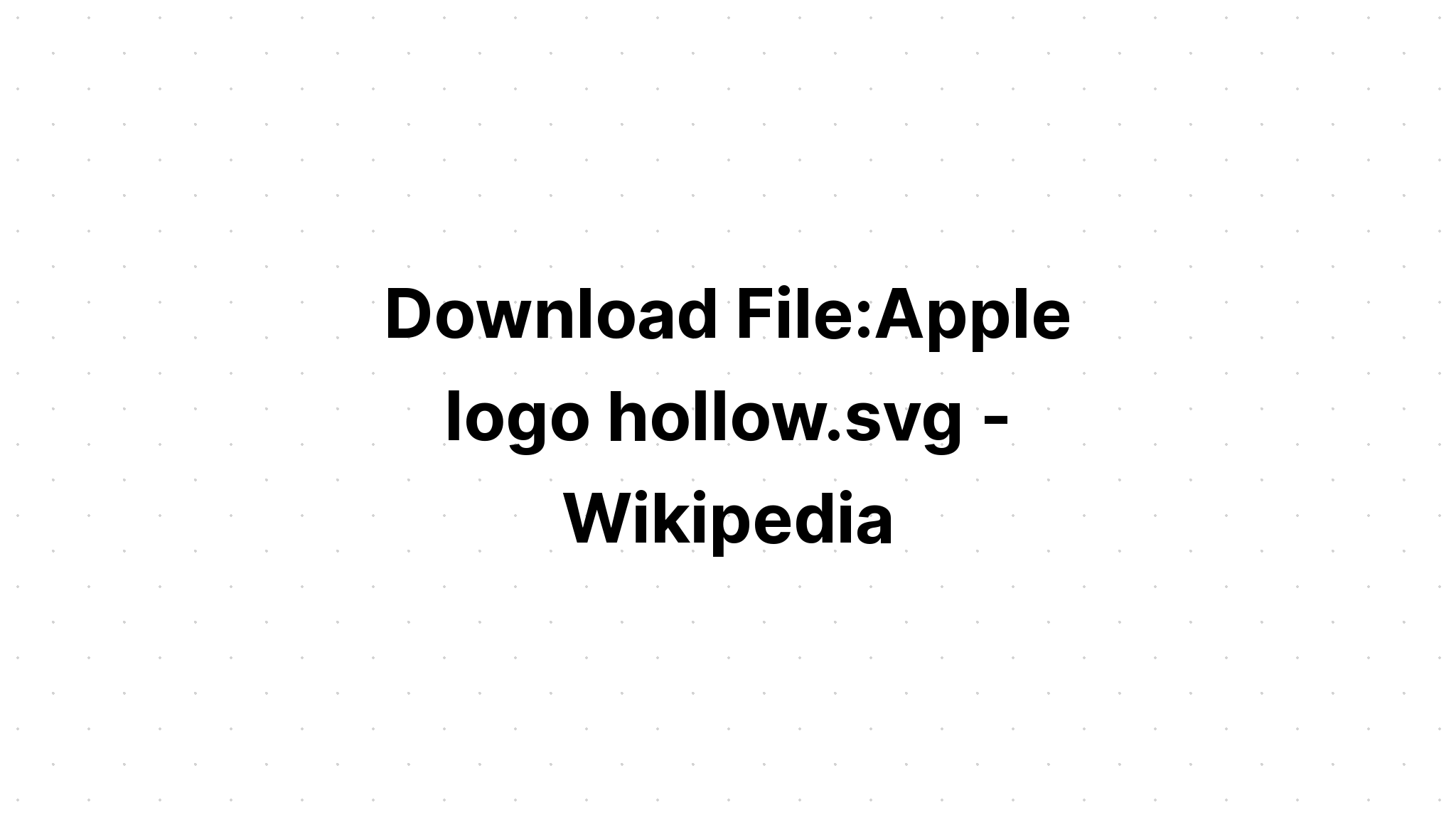 Download Apple Apple Svg SVG File